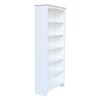 International Concepts Shaker Bookcase, 72"H, White SH08-3227A